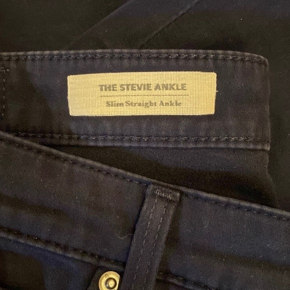 AG ‘The Stevie Ankle’ slim straight ankle fit size 26R - Picture 3 of 6